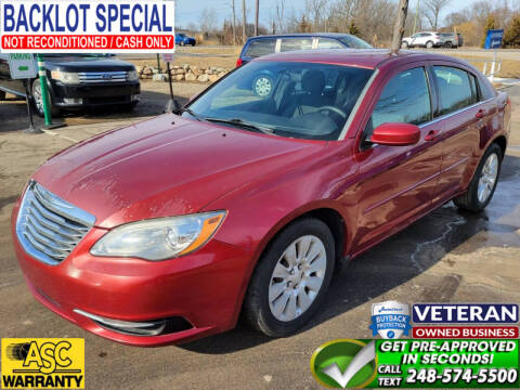 2012 Chrysler 200 for sale at North Oakland Motors in Waterford MI
