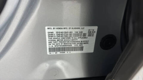 2019 Honda Pilot EX