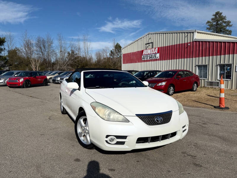 2007 Toyota Camry Solara for sale at Kinda Auto Sales Inc in Clayton NC