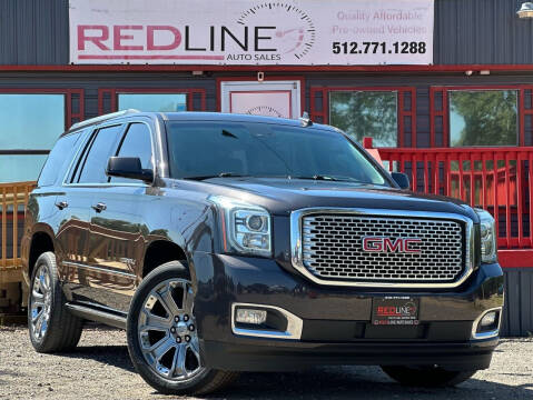 2016 GMC Yukon for sale at REDLINE AUTO SALES LLC in Cedar Creek TX
