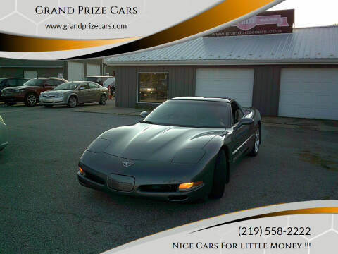 2003 Chevrolet Corvette for sale at Grand Prize Cars in Cedar Lake IN