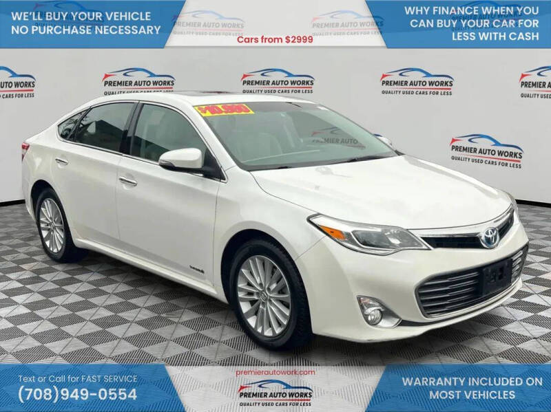 2013 Toyota Avalon Hybrid XLE Touring