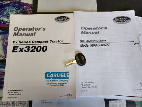 2012 Yanmar Cub Cadet Ex 3200