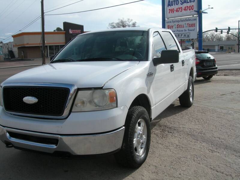 2007 Ford F-150 for sale at Springs Auto Sales in Colorado Springs CO