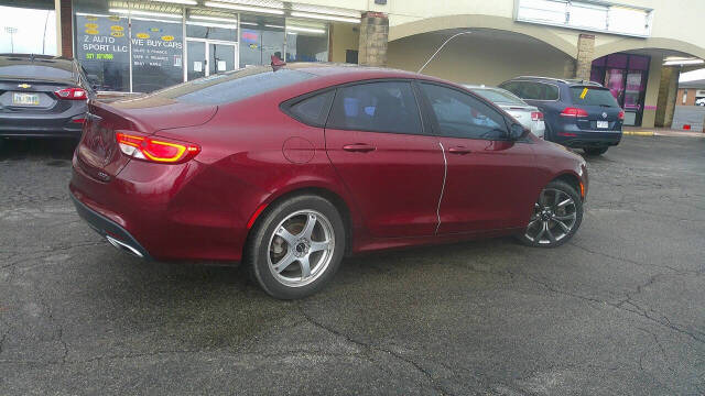 2015 Chrysler 200 for sale at Z Auto Sport LLC in Xenia, OH