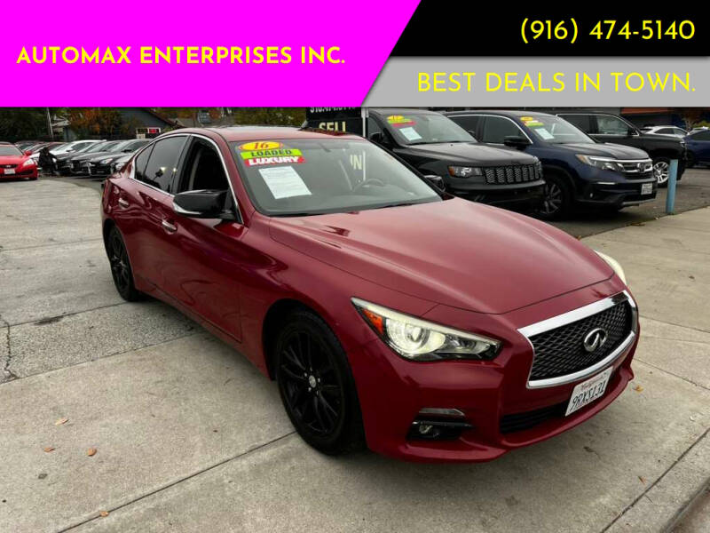 2016 INFINITI Q50 Sport