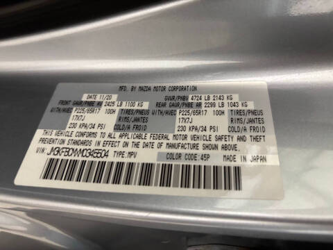 2021 Mazda CX-5 Touring