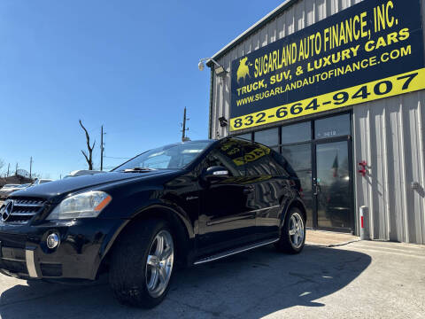 2008 Mercedes-Benz M-Class for sale at Sugarland Auto Finance in Houston TX