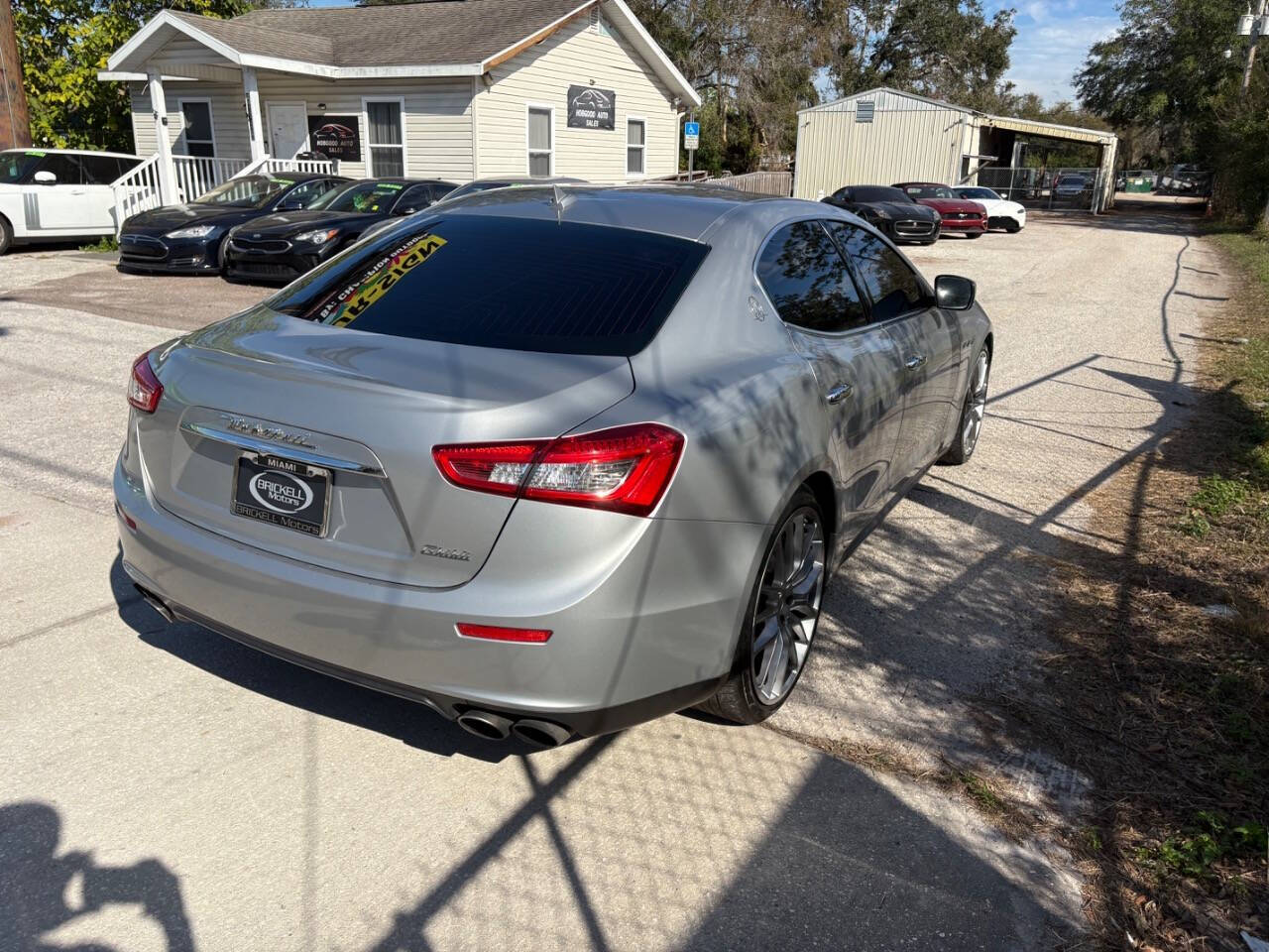 2014 Maserati Ghibli for sale at Hobgood Auto Sales in Land O Lakes, FL