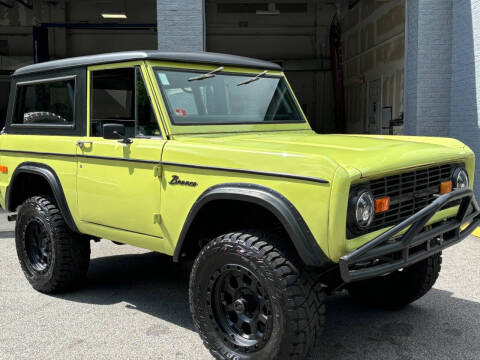 1975 Ford Bronco for sale at Smithfield Classic Cars & Auto Sales, LLC in Smithfield RI