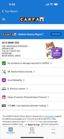 2015 BMW 3 Series 335i