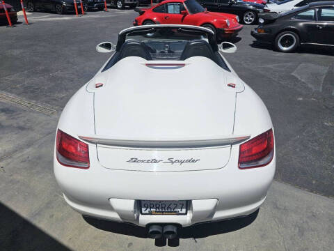 2011 Porsche Boxster Spyder