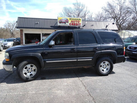 2004 Chevrolet Tahoe for sale at KINNICK AUTO CREDIT LLC in Kansas City MO