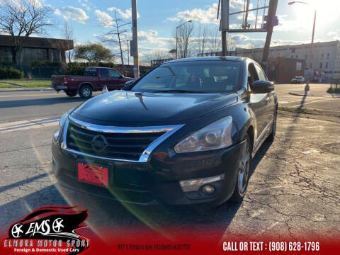 2015 Nissan Altima for sale at Elmora Motor Sport in Elizabeth NJ