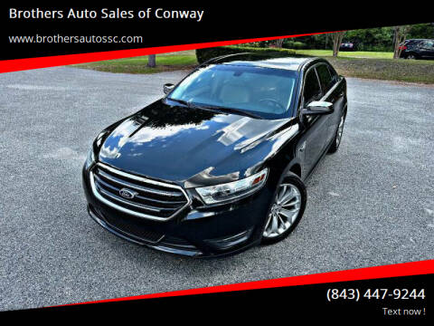 2013 Ford Taurus for sale at Brothers Auto Sales of Conway in Conway SC