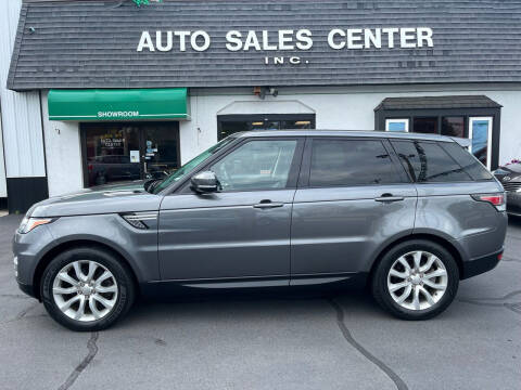 2015 Land Rover Range Rover Sport for sale at Auto Sales Center Inc in Holyoke MA