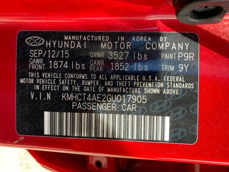 2016 Hyundai Accent SE