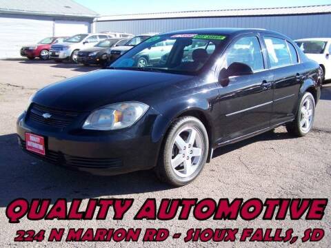 2010 Chevrolet Cobalt for sale at Quality Automotive in Sioux Falls SD