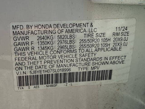 2025 Acura MDX SH-AWD w/A-SPEC