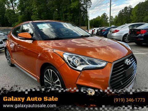 2016 Hyundai Veloster for sale at Galaxy Auto Sale in Fuquay Varina NC