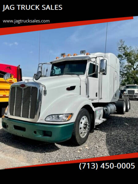 2012 Peterbilt 386 for sale at JAG TRUCK SALES in Houston TX