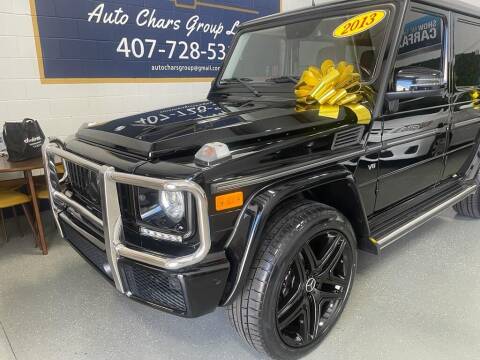 2013 Mercedes-Benz G-Class for sale at Auto Chars Group LLC in Orlando FL