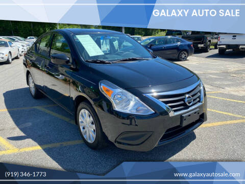 2016 Nissan Versa for sale at Galaxy Auto Sale in Fuquay Varina NC