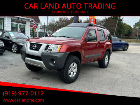 2012 Nissan Xterra for sale at CAR LAND  AUTO TRADING - CAR LAND AUTO TRADING in Raleigh NC