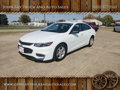 2018 Chevrolet Malibu for sale at John Lay Truck and Auto Sales in Independence KS