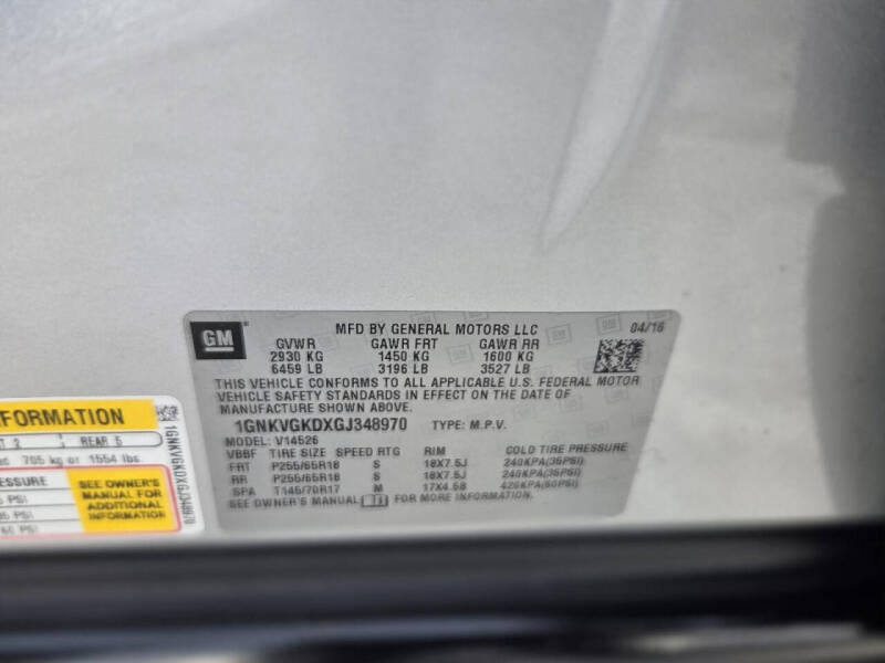 2016 Chevrolet Traverse LT