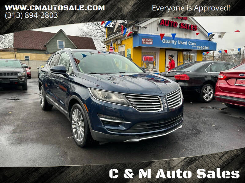 2015 Lincoln MKC for sale at C & M Auto Sales in Detroit MI
