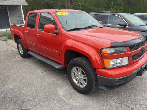 2012 Chevrolet Colorado for sale at Oxford Auto Sales in North Oxford MA