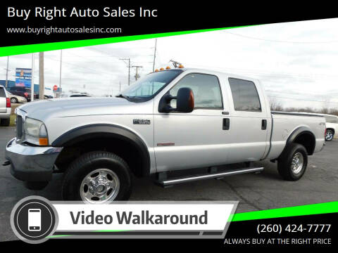 2004 Ford F-250 Super Duty for sale at Buy Right Auto Sales Inc in Fort Wayne IN