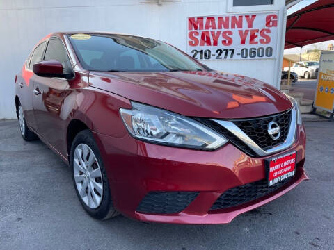 2016 Nissan Sentra for sale at Manny G Motors in San Antonio TX