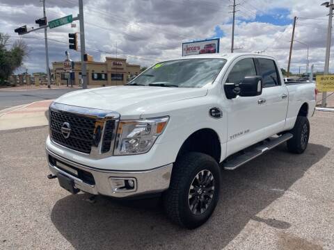 2016 Nissan Titan XD for sale at AUGE'S SALES AND SERVICE in Belen NM