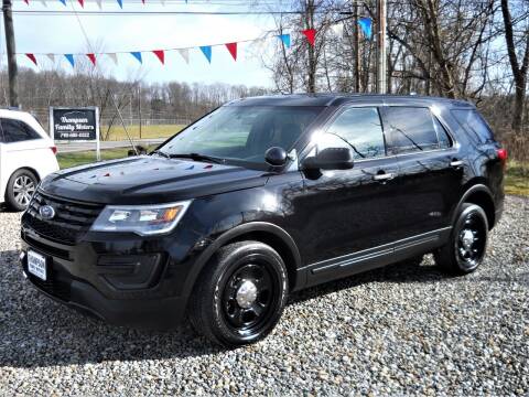 2017 Ford Explorer for sale at THOMPSON FAMILY MOTORS in Senecaville OH