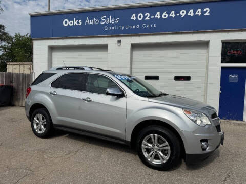 2013 Chevrolet Equinox for sale at Oak's Auto Sales in Lincoln NE