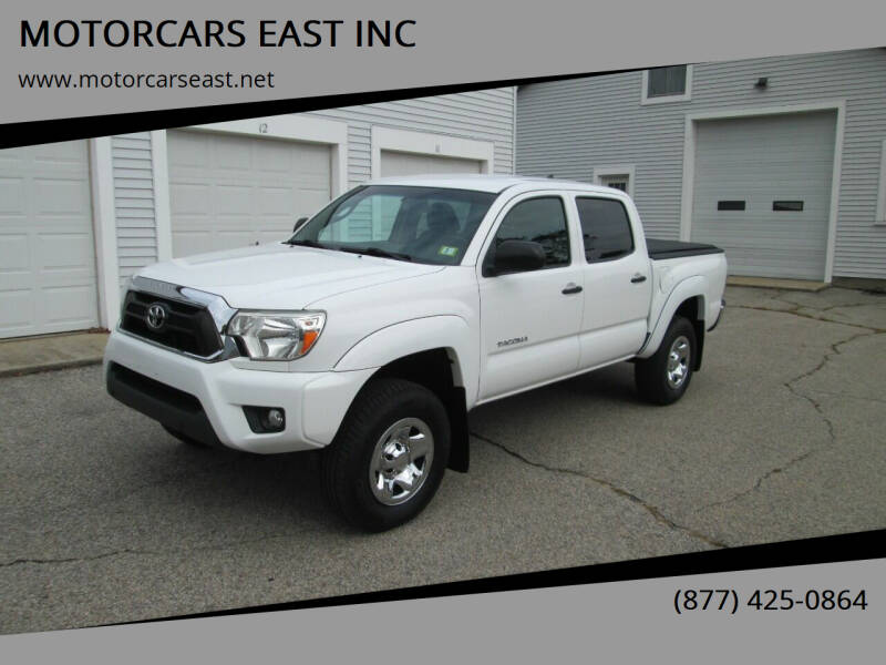2012 Toyota Tacoma for sale at MOTORCARS EAST INC in Derry NH