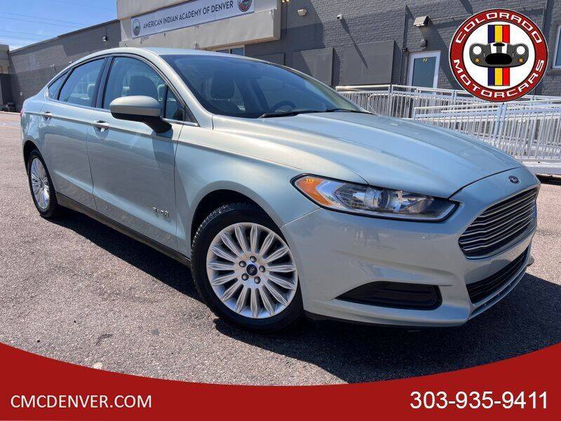 2014 Ford Fusion Hybrid for sale at Colorado Motorcars in Denver CO