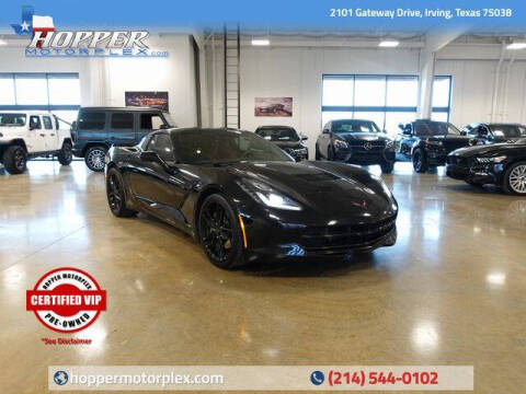 2019 Chevrolet Corvette for sale at HOPPER MOTORPLEX in Irving TX