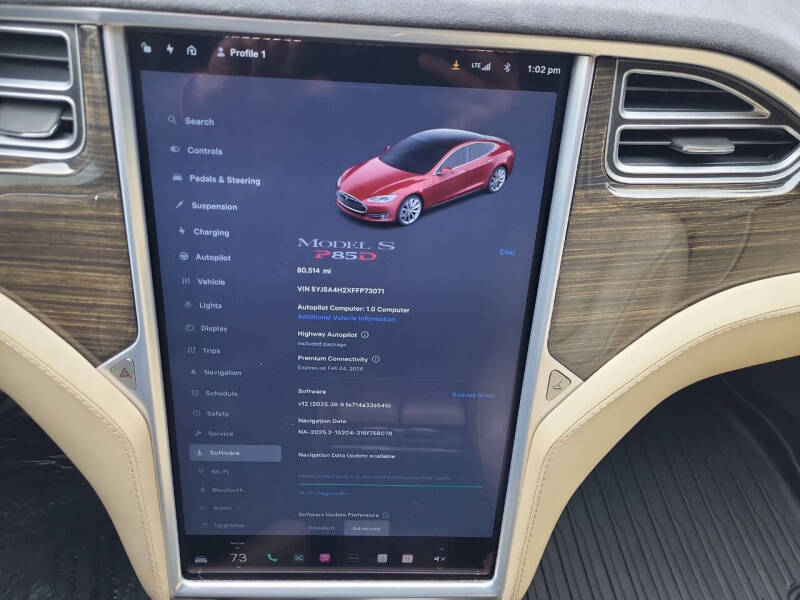 2015 Tesla Model S P85D