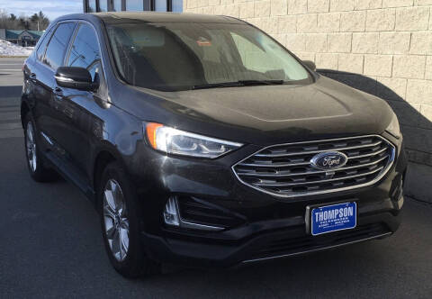 2020 Ford Edge for sale at THOMPSON MAZDA in Waterville ME