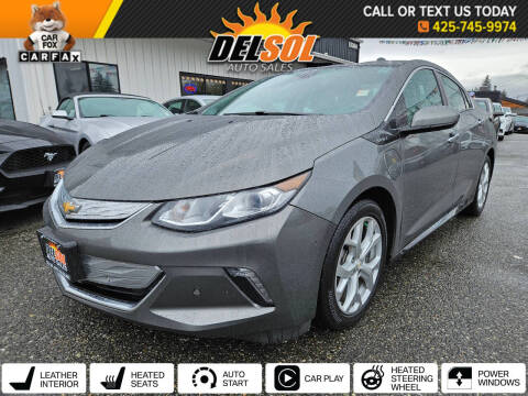 2017 Chevrolet Volt for sale at Del Sol Auto Sales in Everett WA
