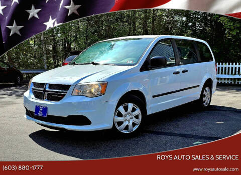2014 Dodge Grand Caravan for sale at Roys Auto Sales & Service in Hudson NH