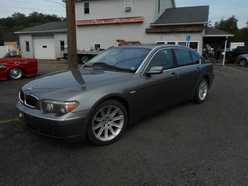 2003 BMW 7 Series for sale at Automotive Toy Store LLC in Mount Carmel PA