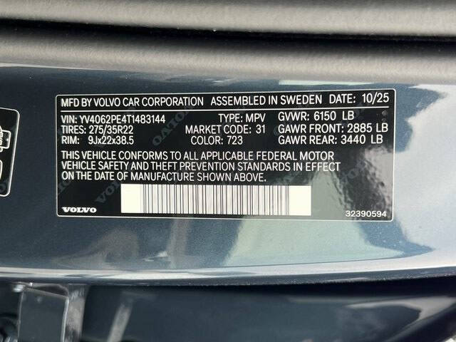 2026 Volvo XC90 B6 Plus 7P