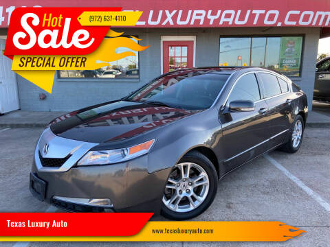 2010 Acura TL for sale at Texas Luxury Auto in Cedar Hill TX