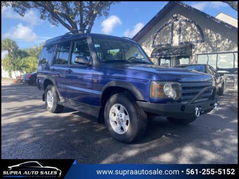 2003 Land Rover Discovery for sale at SUPRA AUTO SALES in Riviera Beach FL