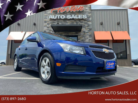 2013 Chevrolet Cruze for sale at HORTON AUTO SALES, LLC in Linn MO