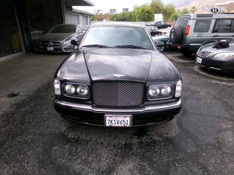 2001 Bentley Arnage for sale at One Eleven Vintage Cars in Palm Springs CA